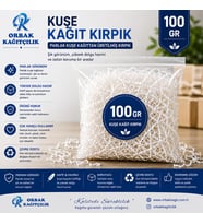 Kuşe Kâğıt Kırpık Dolgu 100 gr Hediyelik Kutu, Paketleme ve Dekorasyon