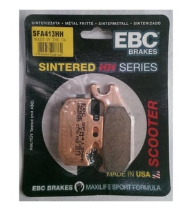 Ebc Sfa413Hh 2007-2021 Suzuki Burgman UH 200 Uyumlu Arka Fren Balatası Sinterli 