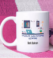 Yazılım Geliştirme Uzmanı Kişiye Özel Hediye Yazılımcı Kupa Bardak