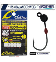 Owner Cultiva 11753 Balancer Jighead 0.3 gr