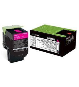 Tonersepeti Lexmark CX410-80C8SM0 Orjinal Kırmızı Toner Y.K.