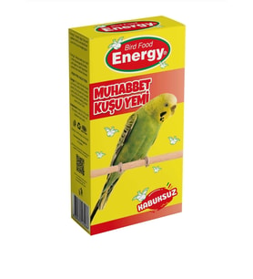 Energy Kabuksuz Muhabbet Kuş Yemi 400 gr 20 Adet