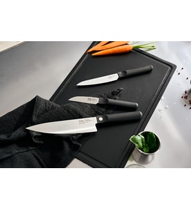 Fissler Procut/Premium Bıçak Seti, 3 Parça (1 Evrensel Bıçak 14 Cm, 1 Santoku Bıçağı 17 Cm, 1 Aşçı B
