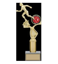 ODAK KUPA - Figürlü Kupalar - Atletizm Kadın Figürlü Kupalar FG-015 C - 35 cm
