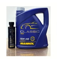 Mannol 7505 10W40 4L Ester Motor Yağı 9956 Diesel Jet Cleaner 250 ml Set