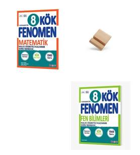 Fenomen LGS 2027 Matematik ve Fen Bilimleri Kök Soru Bankası + Telefon Standı