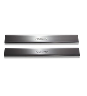 FİAT FİORİNO UYUMLU KAPI EŞİĞİ 2 PARÇA 2007 ÜZERİ PASLANMAZ KROM