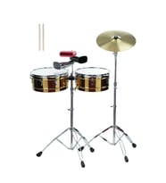 Midex DRM-21 Latin Perküsyon Timbal Seti (Stand Zil Cowbell Dahil)