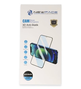 Newface Huawei Honor 600 Pro 3D Antistatik Cam Ekran Koruyucu - Şeffaf