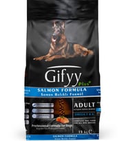 Gifyy 15 Kg Yetişkin Premium Somon Balıklı Mama (23/10) Köpek Maması