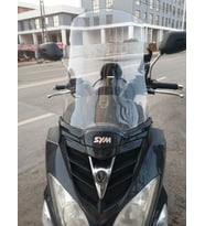 MOTOCAM SYM Joyride 200 Ön Cam 2009-2018 Model 53cm Şeffaf Renkli 4mm