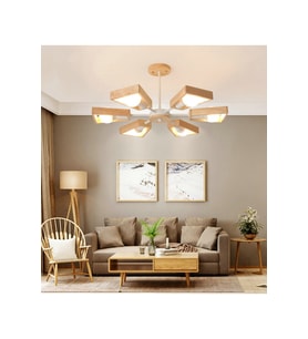 WoodMill Ahşap Avize