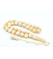 Sistemli Küre Model İri Boy Balina Kemiği Tesbih