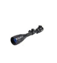 4-12x40 Aoeg Tüfek Dürbünü Mil Dot Kırmızı - Yeşil Lens Koruyucu