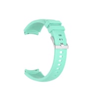 Samsung Galaxy Watch 42mm Uyumlu 20mm Kordon Silikon Çizgili Spor Yumuşak KRD-18 Kayış