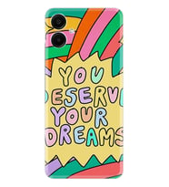 Samsung Galaxy A06 Kılıf Boutique Baskılı Resimli You Deserve Pcode -056