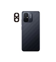 Xiaomi Redmi 12C Zore 3D Kamera Camı Koruyucu (Siyah)