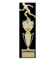 ODAK KUPA - Figürlü Kupalar - Atletizm Kadın Figürlü Kupalar FG-044 C - 39 cm