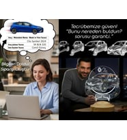 Plakalı Araba LED Lamba – Aracınıza Özel Tasarım Araba Hediyesi – Araba Severlere Hediye