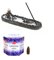 Hem Lavender Backflow Geri Akış Koni Tütsü 40 Adet