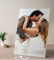 Kişiye Özel Fotoğraflı Puzzle Hediye A4 99 Parça