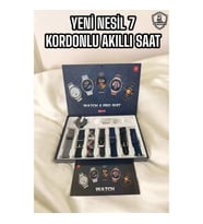 Mey İthalat® Yeni Nesil Akıllı Saat 2024 Model Uyku ve Sağlık Takibi Bluetooth Bağlantılı