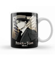 Levi Attack On Titan Survey Corps Kupa Bardak Porselen