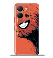 Vivo Y36 Kapak HD Renkli Dizayn Silikon Kılıf - Spider