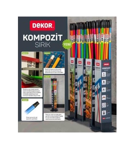 Dekor 1365 Kompozit Sırık 1.2 mt