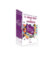 Karekök Yayınları Karekök 8. Sınıf Matematik-fen-türkçe-inkılap-ingilizce Seti (Çok Renkli)