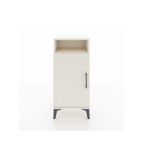 Arges Komodin 3 Raflı Tek Kapaklı 44x30x96 Aytaşı-Aytaşı