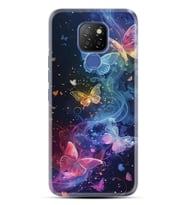 GM9 Pro Kılıf HD Resim Baskılı Neon Kelebekler StKd -092
