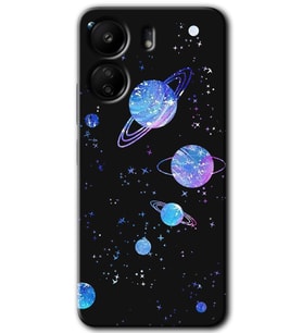 Xiaomi Redmi 13C Kılıf HD Desen Baskılı Kılıf - Samanyolu Galaksi