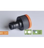 Medalyan MD320 Hortum Bağlantı 1/2 - 3/4 Musluk Adaptörü