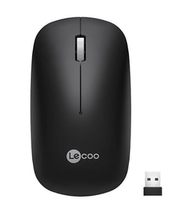 Lecoo WS214 2.4Ghz Kablosuz 1200DPI Siyah Optik Mouse