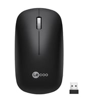 Lecoo WS214 2.4Ghz Kablosuz 1200DPI Siyah Optik Mouse