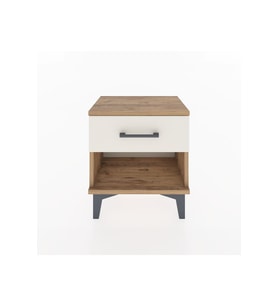 Arges Komodin Tek Çekmeceli 44x30x48 Çam-Aytaşı