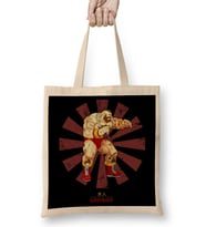 Zangief Retro Japanese Street Fighter Bez Çanta Uzun Saplı