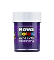 Nova Color Guaj Boya Mor Şişe - 4 adet