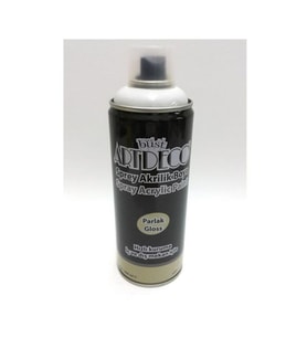 Artdeco Akrilik Sprey Boya 400 ML Açık Gri Sprey Akrilik Boya (Karışık)