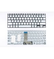 Asus ile Uyumlu VivoBook 14 X409F Uyumlu Laptop Klavye Silver