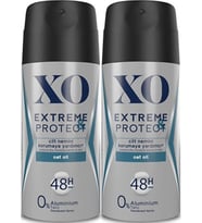 XO Deodorant 150ML Men-Erkek Extreme & Protect (2 Li Set)