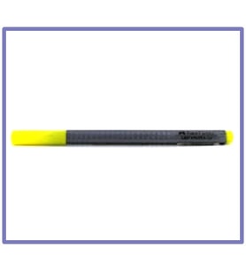 Faber Castell Renkli Grip Finepen K. Sarı - 3 adet