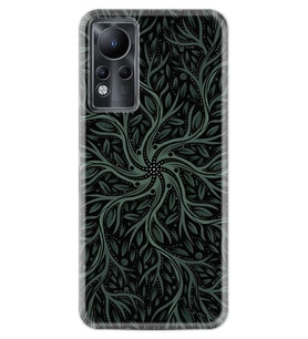INFINIX Note 11 Pro Note 10 Hot 9 Play Kılıf Desemli Silikon Sarmaşıklar 1675