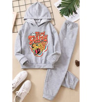 Çocuk Girl Gang Eşofman Takımı (Gri)