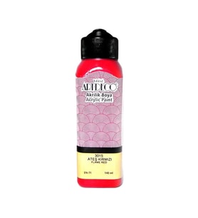 ARTDECO AKRİLİK BOYA 140 ML. ATEŞ KIRMIZI