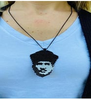 elamindunyasi Hediye ATATÜRK logo Miyuki Örme Kolye