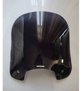 MOTOCAM Falcon Martini 125 Ön Cam 2023-2026 Model 46cm Siyah Renkli 4mm APARATSIZ