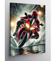 Kanvas Tablo Hızlı Motor Çizimi
