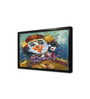 Palyaço Çerçeveli Mdf Tablo